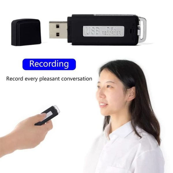 SK868 16GB Rechargeable Portable U-Disk Voice Recorder - Image 5