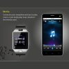 DZ09 1.56 inch Screen Bluetooth 3.0 Android 4.1 OS Above Smart Watch Phone with Bluetooth Call & Call Reminder & Sleep Monitor & Pedometer & Sedentary Reminder & Calendar & SMS & Audio and Video Player & Anti-loss Function (Gold) - Image 11