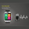 DZ09 1.56 inch Screen Bluetooth 3.0 Android 4.1 OS Above Smart Watch Phone with Bluetooth Call & Call Reminder & Sleep Monitor & Pedometer & Sedentary Reminder & Calendar & SMS & Audio and Video Player & Anti-loss Function (Gold) - Image 17