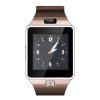 DZ09 1.56 inch Screen Bluetooth 3.0 Android 4.1 OS Above Smart Watch Phone with Bluetooth Call & Call Reminder & Sleep Monitor & Pedometer & Sedentary Reminder & Calendar & SMS & Audio and Video Player & Anti-loss Function (Gold) - Image 2