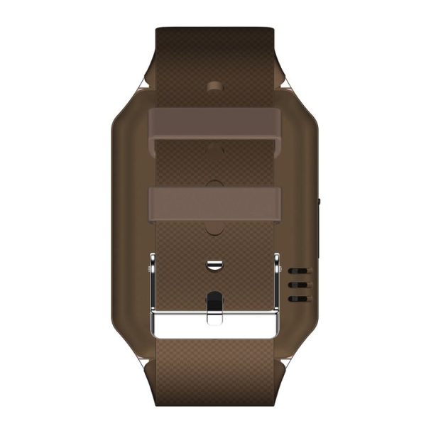DZ09 1.56 inch Screen Bluetooth 3.0 Android 4.1 OS Above Smart Watch Phone with Bluetooth Call & Call Reminder & Sleep Monitor & Pedometer & Sedentary Reminder & Calendar & SMS & Audio and Video Player & Anti-loss Function (Gold) - Image 3