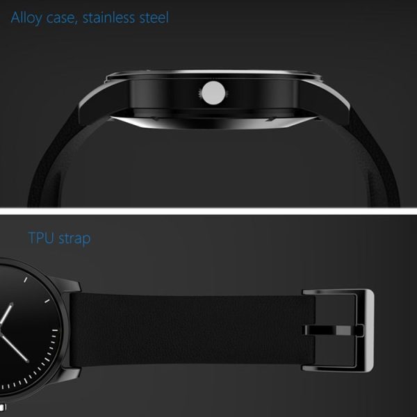 N20 3ATM Waterproof Bluetooth 4.0 Outdoor Sports Smart Watch with Call Reminder & Sleep Monitor & Sedentary Reminder & Anti-loss Function for Android 4.3 or above / IOS 7.0 or above Devices (Black) - Image 18