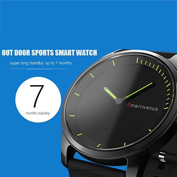 N20 3ATM Waterproof Bluetooth 4.0 Outdoor Sports Smart Watch with Call Reminder & Sleep Monitor & Sedentary Reminder & Anti-loss Function for Android 4.3 or above / IOS 7.0 or above Devices (Black) - Image 5