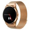 K88 1.22 inch Screen Display Bluetooth Smart Watch, IP54 Waterproof, Support Pedometer / Heart Rate Monitor / Real-time Weather / WeChat Reminder, Compatible with Android and iOS Phones (Gold)