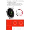 K88 1.22 inch Screen Display Bluetooth Smart Watch, IP54 Waterproof, Support Pedometer / Heart Rate Monitor / Real-time Weather / WeChat Reminder, Compatible with Android and iOS Phones (Gold) - Image 11