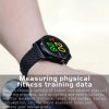 K88 1.22 inch Screen Display Bluetooth Smart Watch, IP54 Waterproof, Support Pedometer / Heart Rate Monitor / Real-time Weather / WeChat Reminder, Compatible with Android and iOS Phones (Gold) - Image 13