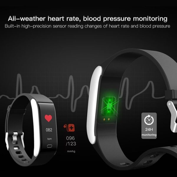 B11 IPS Color Screen Display Bluetooth Smart Bracelet, IP67 Waterproof, Support Pedometer / Heart Rate Monitor / Blood Pressure Monitor / Sedentary Reminder, Compatible with Android and iOS Phones (Blue) - Image 6