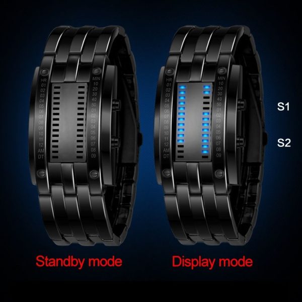 SKMEI Multifunctional Male Outdoor Fashion Noctilucent Waterproof LED Digital Watch (White) - Image 10