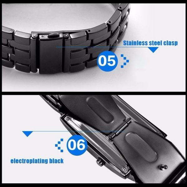 SKMEI Multifunctional Male Outdoor Fashion Noctilucent Waterproof LED Digital Watch (White) - Image 5