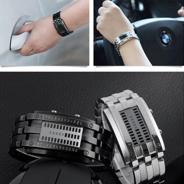 SKMEI Multifunctional Male Outdoor Fashion Noctilucent Waterproof LED Digital Watch (White) - Image 6