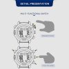 NORTH EDGE AQUA 100m Waterproof Scuba Diver Smart Watch, Support Luminous Display & Compass Mode - Image 10