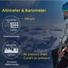 NORTH EDGE AQUA 100m Waterproof Scuba Diver Smart Watch, Support Luminous Display & Compass Mode - Image 8