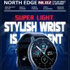 NORTH EDGE NL02 Fashion Bluetooth Sport Smart Watch, Support Multiple Sport Modes, Sleep Monitoring, Heart Rate Monitoring, Blood Pressure Monitoring (Green) - Image 3