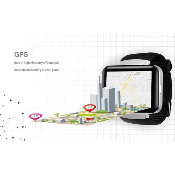 DOMINO DM98 Smart Watch Phone, 512MB + 4GB, 2.2 inch IPS Capacitive Touch Screen MT6572A Dual Core 1.2Ghz Bluetooth 4.0 Smart Watch Phone, Support GSM / WCDMA / WiFi / GPS / BT / Facebook / WhatsApp / Apps From Downloading / Anti-lost (Black) - Image 11