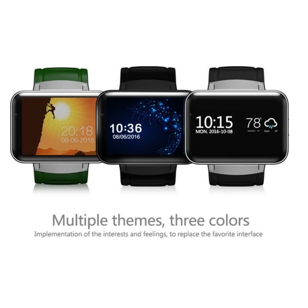DOMINO DM98 Smart Watch Phone, 512MB + 4GB, 2.2 inch IPS Capacitive Touch Screen MT6572A Dual Core 1.2Ghz Bluetooth 4.0 Smart Watch Phone, Support GSM / WCDMA / WiFi / GPS / BT / Facebook / WhatsApp / Apps From Downloading / Anti-lost (Black) - Image 23