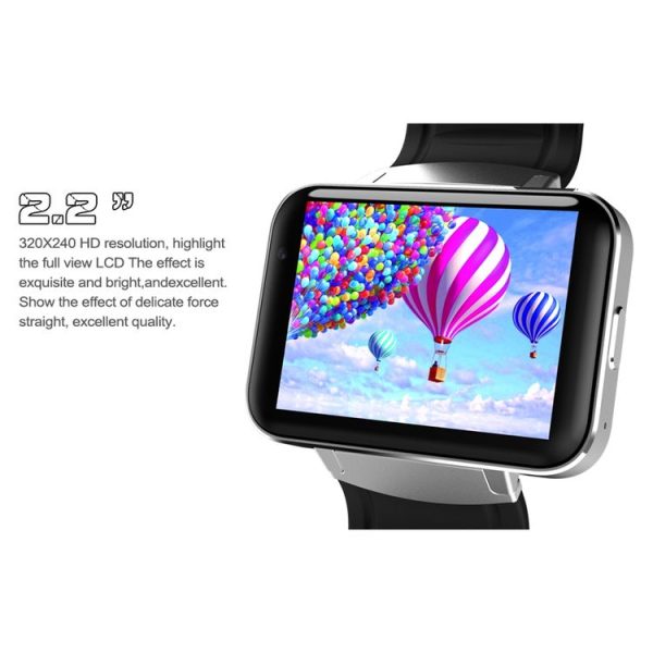 DOMINO DM98 Smart Watch Phone, 512MB + 4GB, 2.2 inch IPS Capacitive Touch Screen MT6572A Dual Core 1.2Ghz Bluetooth 4.0 Smart Watch Phone, Support GSM / WCDMA / WiFi / GPS / BT / Facebook / WhatsApp / Apps From Downloading / Anti-lost (Black) - Image 9