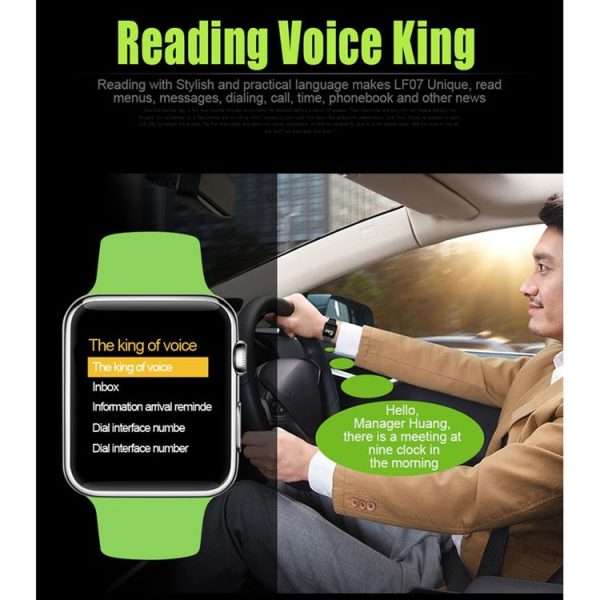DOMINO DM09 1.54 inch IPS Full View Full Fitting Capacitive Touch Screen MTK2502C-ARM7 Bluetooth 4.0 Smart Watch Phone, Support GSM / Smart Knob / Raise to Bright Screen / Flip Hand to Switch Interface / 3D Acceleration / Pedometer Analysis / Sedentary Reminder / Sleep Monitor / Anti-lost / Remote Camera, 128MB+64MB (White) - Image 14