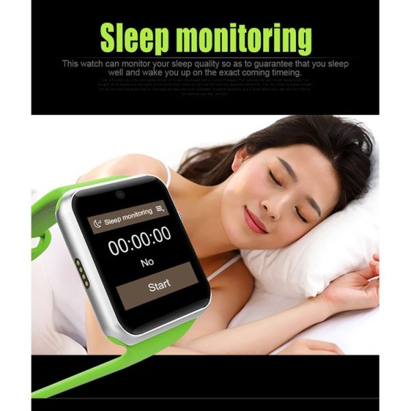 DOMINO DM09 1.54 inch IPS Full View Full Fitting Capacitive Touch Screen MTK2502C-ARM7 Bluetooth 4.0 Smart Watch Phone, Support GSM / Smart Knob / Raise to Bright Screen / Flip Hand to Switch Interface / 3D Acceleration / Pedometer Analysis / Sedentary Reminder / Sleep Monitor / Anti-lost / Remote Camera, 128MB+64MB (White) - Image 21