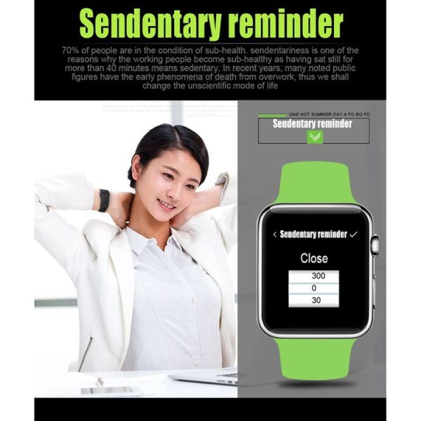 DOMINO DM09 1.54 inch IPS Full View Full Fitting Capacitive Touch Screen MTK2502C-ARM7 Bluetooth 4.0 Smart Watch Phone, Support GSM / Smart Knob / Raise to Bright Screen / Flip Hand to Switch Interface / 3D Acceleration / Pedometer Analysis / Sedentary Reminder / Sleep Monitor / Anti-lost / Remote Camera, 128MB+64MB (White) - Image 22