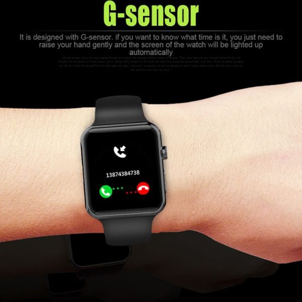 DOMINO DM09 1.54 inch IPS Full View Full Fitting Capacitive Touch Screen MTK2502C-ARM7 Bluetooth 4.0 Smart Watch Phone, Support GSM / Smart Knob / Raise to Bright Screen / Flip Hand to Switch Interface / 3D Acceleration / Pedometer Analysis / Sedentary Reminder / Sleep Monitor / Anti-lost / Remote Camera, 128MB+64MB (White) - Image 24