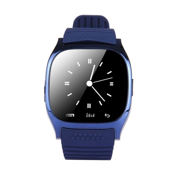 M26 Smart Watch with Pedometer & Sleeping Monitor & Calculator & Call Reminder & SMS / Wechat Alerts & Clock Display & Synchronous Music Play Call Answer & Stopwatch & Alarm & Remote Camera Function (Dark Blue) - Image 2