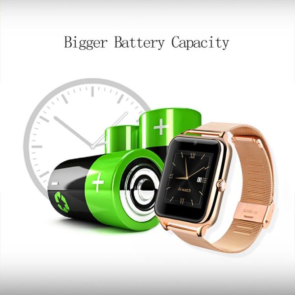 Z50 Smart Watch Phone, 1.54 inch IPS Touch Screen, Support SIM Card & TF Card, Bluetooth, GSM, 0.3MP Camera, Pedometer, Sedentary Alarm, Sleep Monitor, GPS, Remote Camera, Anti-lost Function (Silver) - Image 14