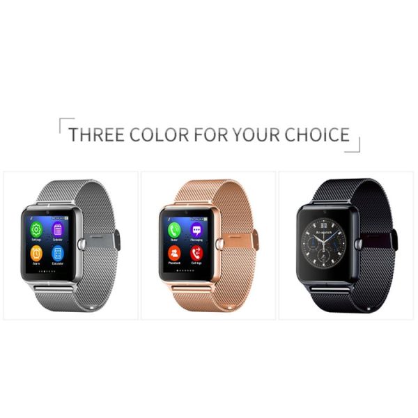 Z50 Smart Watch Phone, 1.54 inch IPS Touch Screen, Support SIM Card & TF Card, Bluetooth, GSM, 0.3MP Camera, Pedometer, Sedentary Alarm, Sleep Monitor, GPS, Remote Camera, Anti-lost Function (Silver) - Image 17