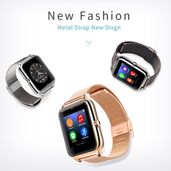 Z50 Smart Watch Phone, 1.54 inch IPS Touch Screen, Support SIM Card & TF Card, Bluetooth, GSM, 0.3MP Camera, Pedometer, Sedentary Alarm, Sleep Monitor, GPS, Remote Camera, Anti-lost Function (Silver) - Image 4