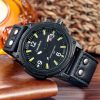 CAGARNY 6853 Fashion Waterproof Quartz Movement Wrist Watch with Leather Band (White Scale) - Image 5