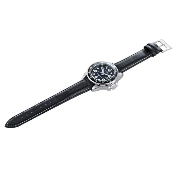 CAGARNY 6863 Fashion Waterproof Quartz Movement Wrist Watch with Leather Band (Black) - Image 3