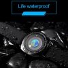 Addies MY-1704 Earth Pattern Silicone Strap Watch for Men, Support Life Waterproof - Image 4
