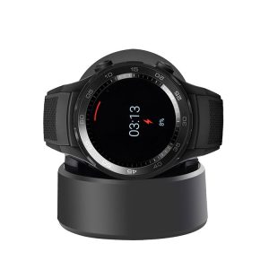 Huawei Watch Second Generation Charger Charging Dock Base Stand Holder with 1.2m Charging Cable (Black)