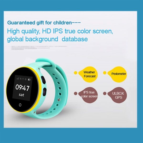 ZGPAX S669 Smart Children Watch Phone, 1.22 inch IPS MT2503, Water-resistant, Network: 2G, Support Accurate Positioning, GEO Fence, Track Playback, Pedometer, Alarm, SOS Number, Remote Monitoring (Pink) - Image 4
