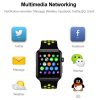 DOMINO DM09 Plus Watch Phone, 128MB+64MB, 1.54 inch IPS Screen MTK2502C-ARM7, Silicone Watch Band, Bluetooth 4.0, Network: 2G, Support Pedometer / Text to Speech / Sleep Monitor / Sedentary Reminder / Anti-lost / Voice Changer / Notification Reminder / Voice Interaction / Remote Capture (Black + Black & Yellow) - Image 12