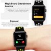 DOMINO DM09 Plus Watch Phone, 128MB+64MB, 1.54 inch IPS Screen MTK2502C-ARM7, Silicone Watch Band, Bluetooth 4.0, Network: 2G, Support Pedometer / Text to Speech / Sleep Monitor / Sedentary Reminder / Anti-lost / Voice Changer / Notification Reminder / Voice Interaction / Remote Capture (Black + Black & Yellow) - Image 13
