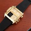 SKMEI 1391 Multifunctional Men Business Digital Watch 30m Waterproof Square Dial Wrist Watch with Leather Watchband (Brown) - Image 8
