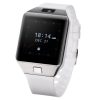 QW09 Smart Watch Phone, 512MB+4GB, 1.54inch LCD Capacitive Touch Screen Android 4.4.2, MTK6572A Dual Core, 1.2GHz, 3G / 2G Network, Support Pedometer / Bluetooth V4.0 / WiFi / Phone Anti-lost, with Silicone Strap (White)