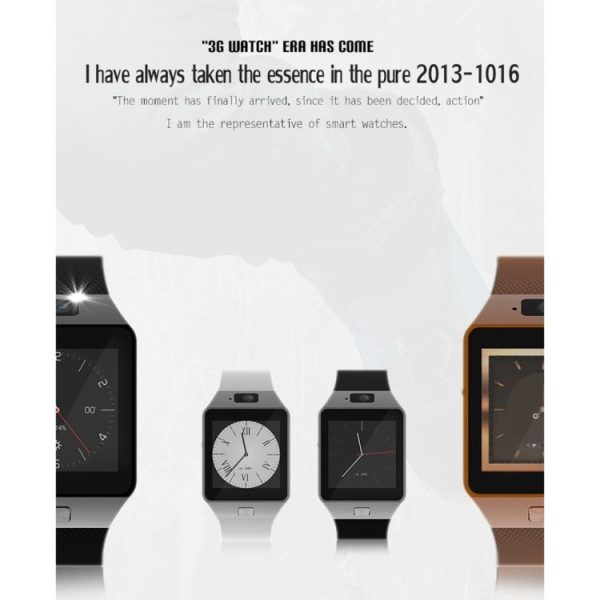 QW09 Smart Watch Phone, 512MB+4GB, 1.54inch LCD Capacitive Touch Screen Android 4.4.2, MTK6572A Dual Core, 1.2GHz, 3G / 2G Network, Support Pedometer / Bluetooth V4.0 / WiFi / Phone Anti-lost, with Silicone Strap (White) - Image 10