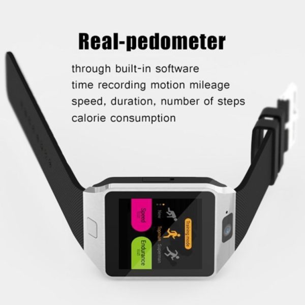 QW09 Smart Watch Phone, 512MB+4GB, 1.54inch LCD Capacitive Touch Screen Android 4.4.2, MTK6572A Dual Core, 1.2GHz, 3G / 2G Network, Support Pedometer / Bluetooth V4.0 / WiFi / Phone Anti-lost, with Silicone Strap (White) - Image 19