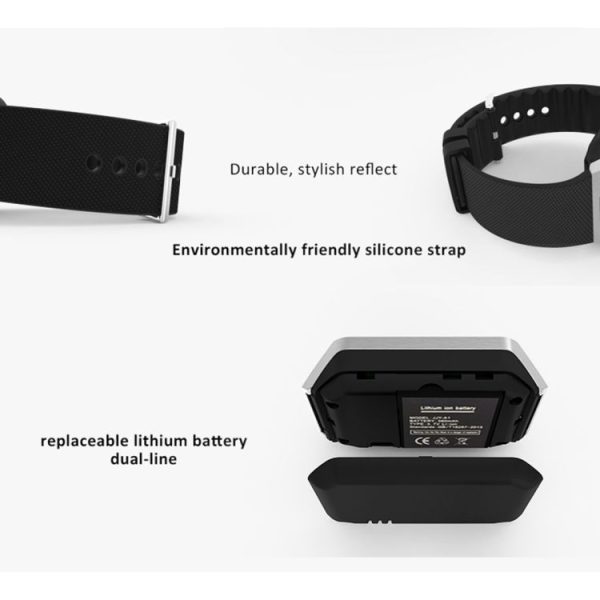 QW09 Smart Watch Phone, 512MB+4GB, 1.54inch LCD Capacitive Touch Screen Android 4.4.2, MTK6572A Dual Core, 1.2GHz, 3G / 2G Network, Support Pedometer / Bluetooth V4.0 / WiFi / Phone Anti-lost, with Silicone Strap (White) - Image 24