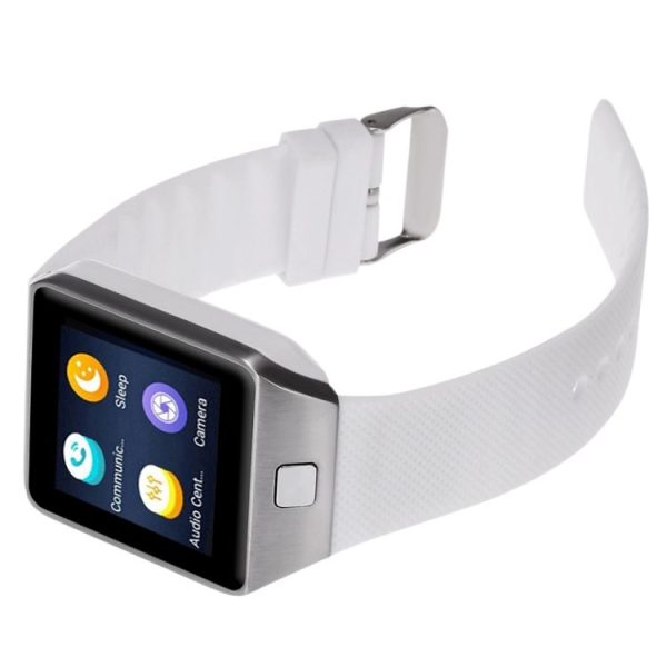 QW09 Smart Watch Phone, 512MB+4GB, 1.54inch LCD Capacitive Touch Screen Android 4.4.2, MTK6572A Dual Core, 1.2GHz, 3G / 2G Network, Support Pedometer / Bluetooth V4.0 / WiFi / Phone Anti-lost, with Silicone Strap (White) - Image 3