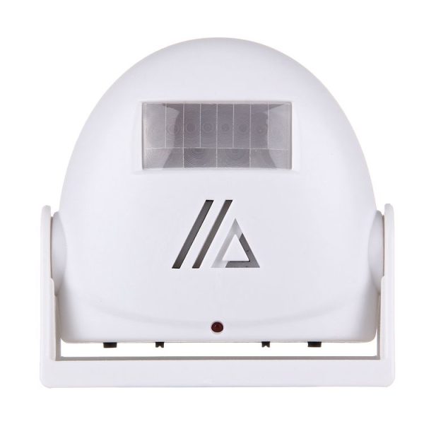 5301 Wireless Infrared Motion Sensor Welcome Alarm Intelligent Greeting Warning Doorbell, IR Distance: 10m (White) - Image 2
