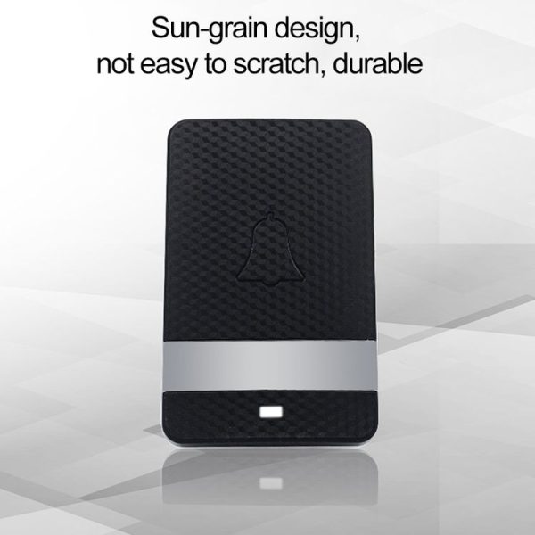 Saful TS-K106 IP68 Waterproof 4-Level Ring Tone Adjustable Wireless Intelligent Self-generating Doorbell with 28 First Ringtones - Image 11