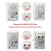 Saful TS-K106 IP68 Waterproof 4-Level Ring Tone Adjustable Wireless Intelligent Self-generating Doorbell with 28 First Ringtones - Image 5