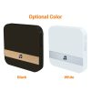 B10 52 Chimes 110dB Doorbell Receiver Low Power Consumption Home Door Tools, EU Plug, AC 90-260V (Black) - Image 3