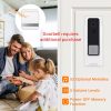 B10 52 Chimes 110dB Doorbell Receiver Low Power Consumption Home Door Tools, EU Plug, AC 90-260V (Black) - Image 5