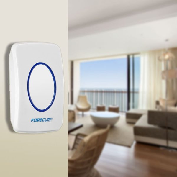 Forecum 7 Wireless Smart Home Doorbell with Single Receiver, Remote Control Distance: 200m (Open Air), EU Plug - Image 15