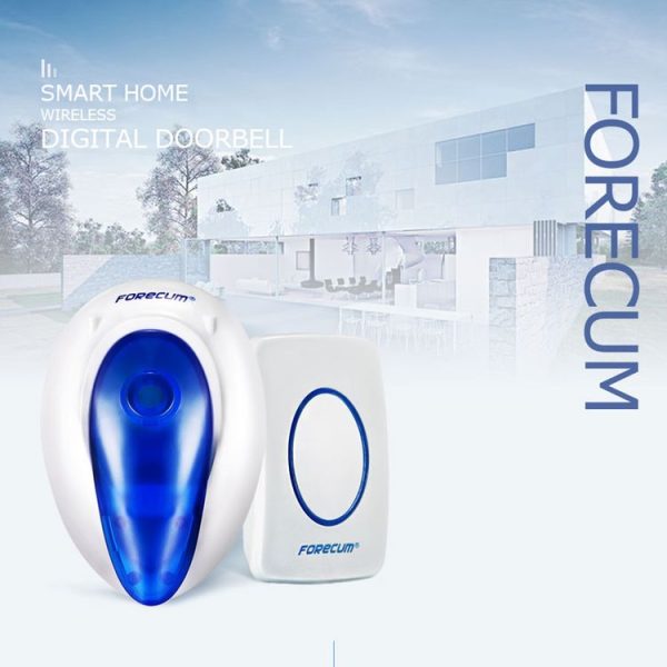 Forecum 7F Wireless Smart Home Doorbell with Dual Receiver, Remote Control Distance: 200m (Open Air), EU Plug - Image 8