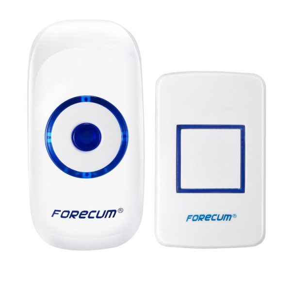 Forecum 8 Wireless Smart Home Doorbell with Single Receiver, Remote Control Distance: 200m (Open Air), EU Plug - Image 2