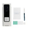 M200B WiFi Intelligent Square Button Video Doorbell, Support Infrared Motion Detection & Adaptive Rate & Two-way Intercom & Remote / PIR Wakeup (White) - Image 6